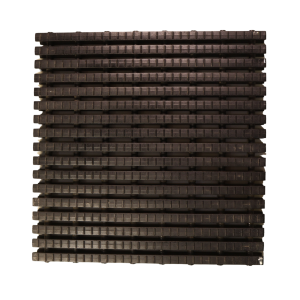 Customizable Heavy-Duty Industrial Drain Grate – Black Grid Series