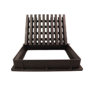 Foldable Injection-Molded Drain Grate – Heavy-Duty Black Series