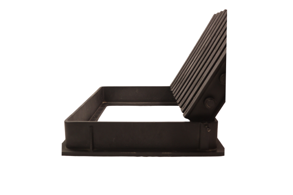 Foldable Injection-Molded Drain Grate – Heavy-Duty Black Series - Image 3