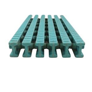 Customizable Blue Grate – Anti-Slip Industrial Grit Series
